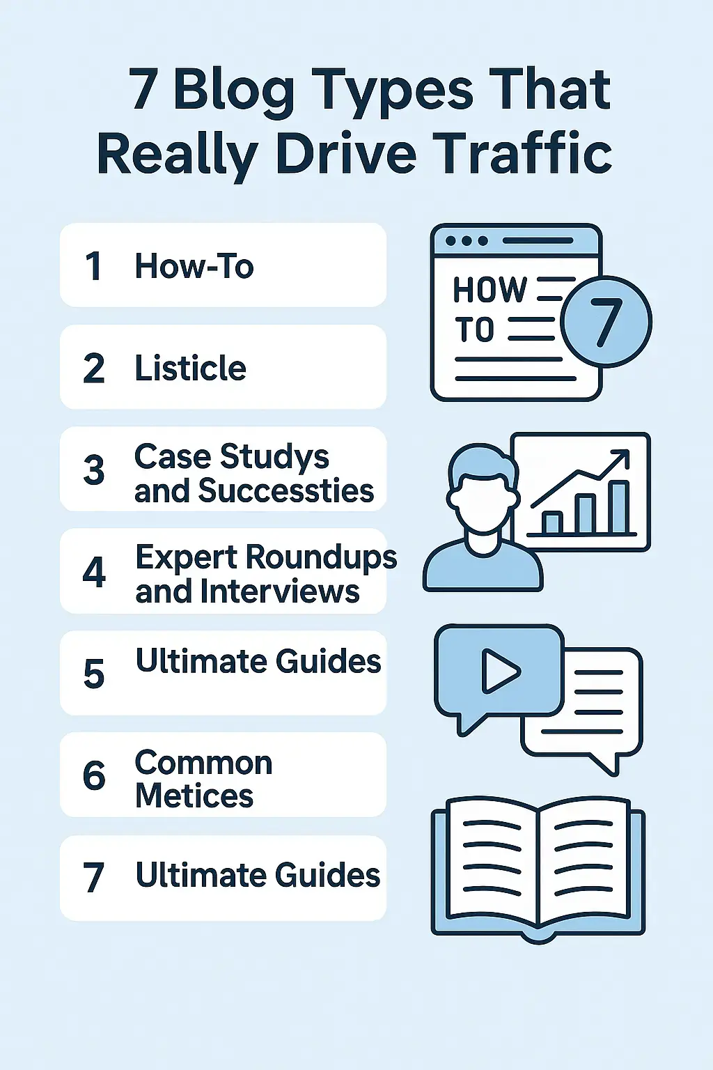 7 Proven Blog Types That Really Drive Traffic Fast (With Examples)