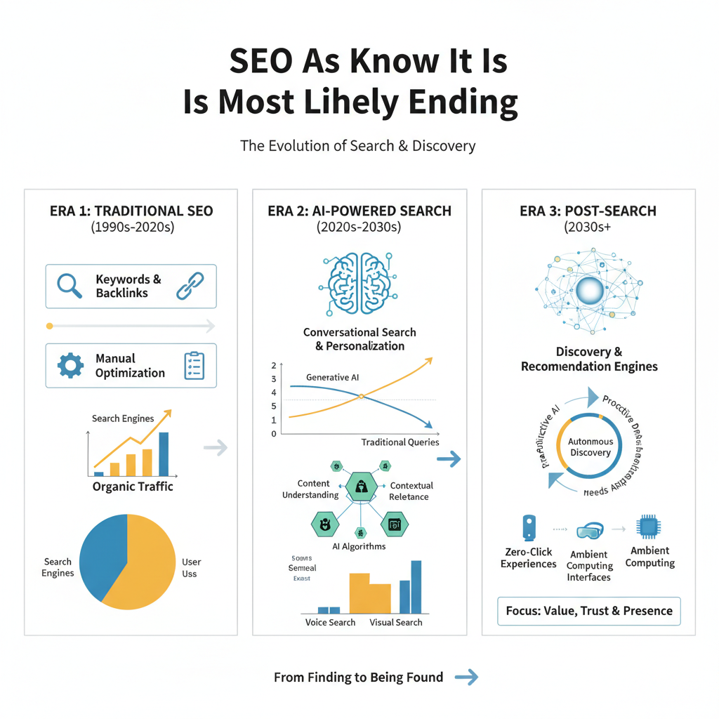 SEO as we know it is most likely ending.