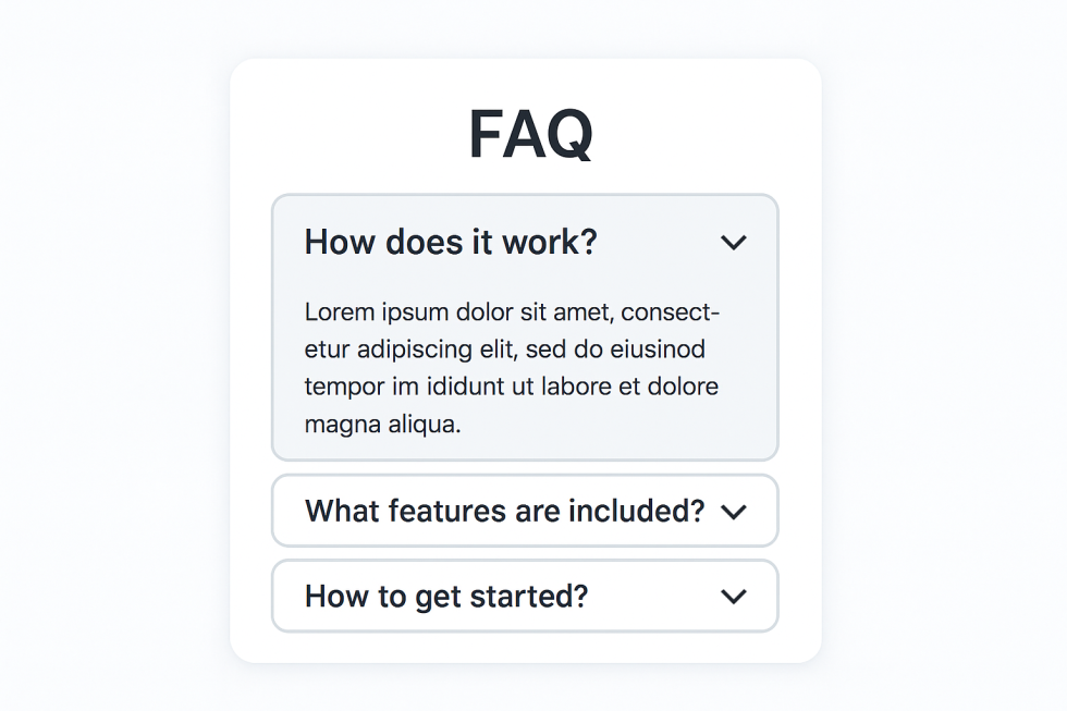 How to Add an Interactive FAQ Accordion to Your Astro Blog: A Step-by-Step Guide