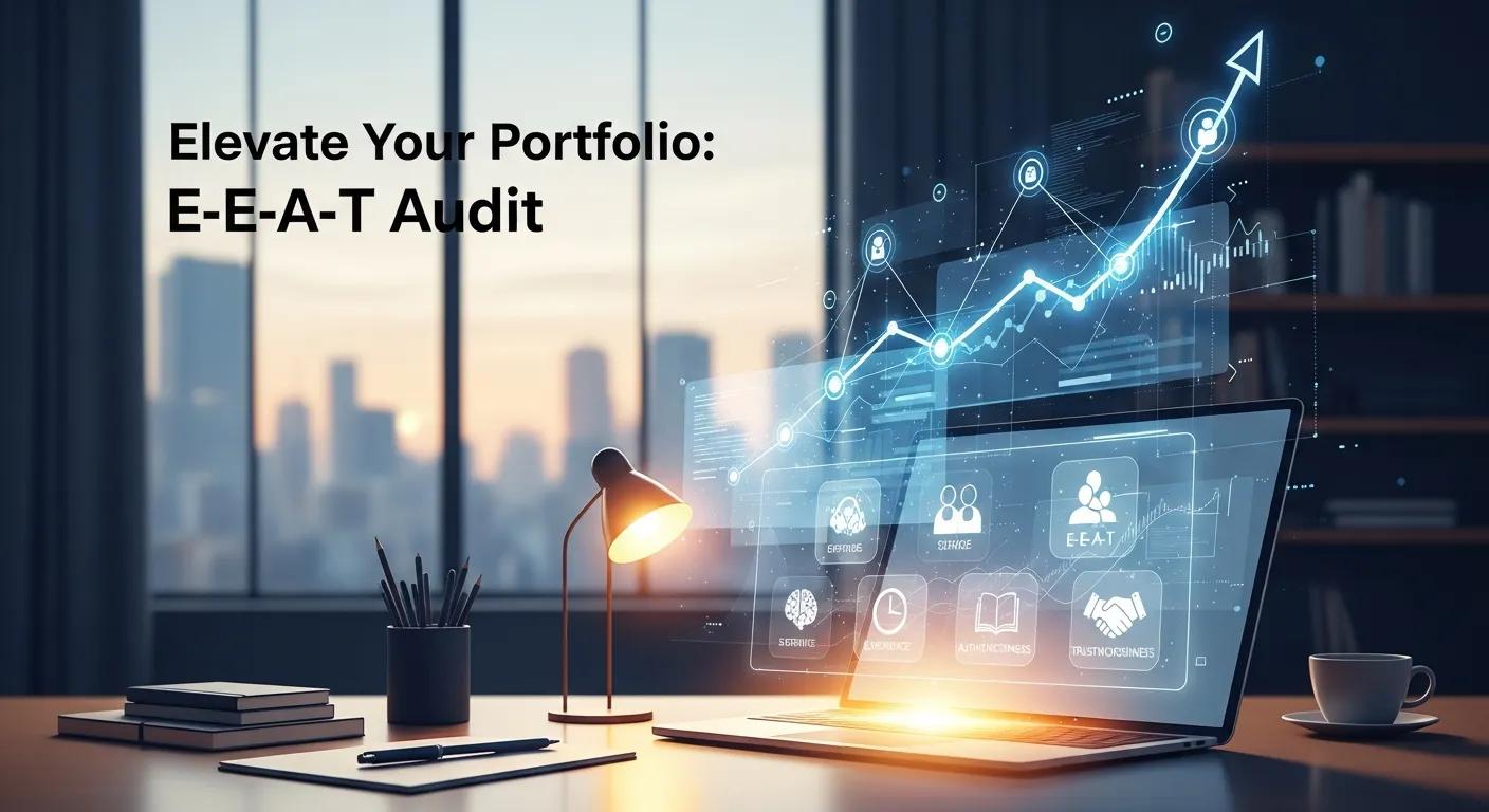 Content Quality Check: E-E-A-T & Freshness Audit for Design Portfolios