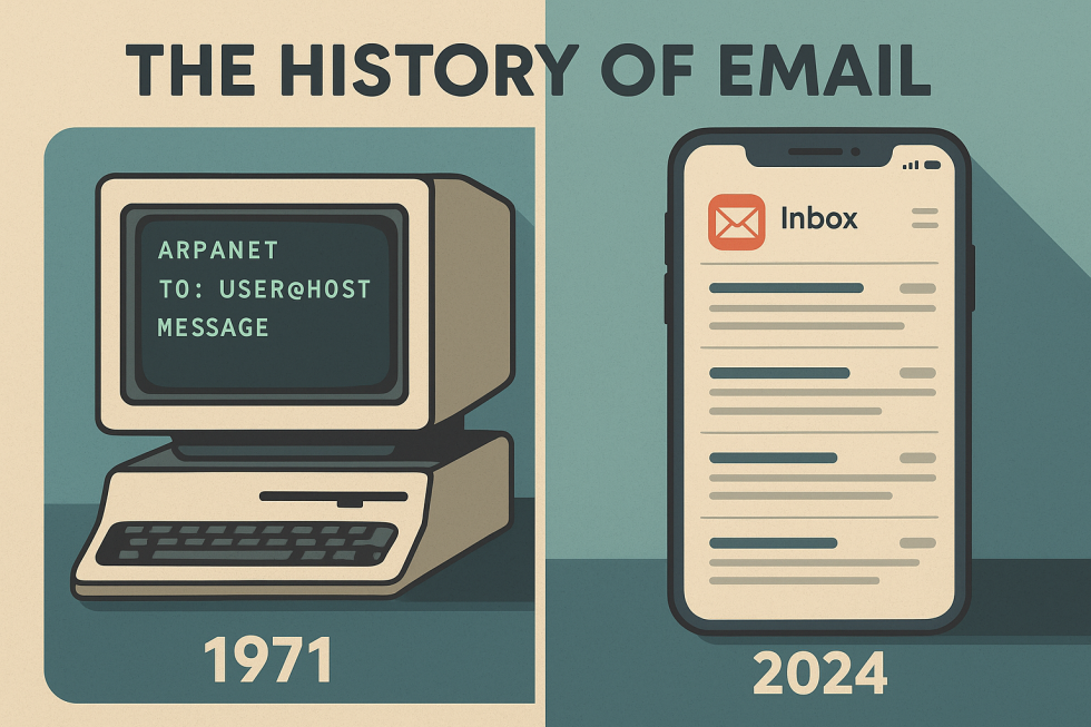 The Evolution of Email: The Amazing Way It Shaped Communication and Web Development