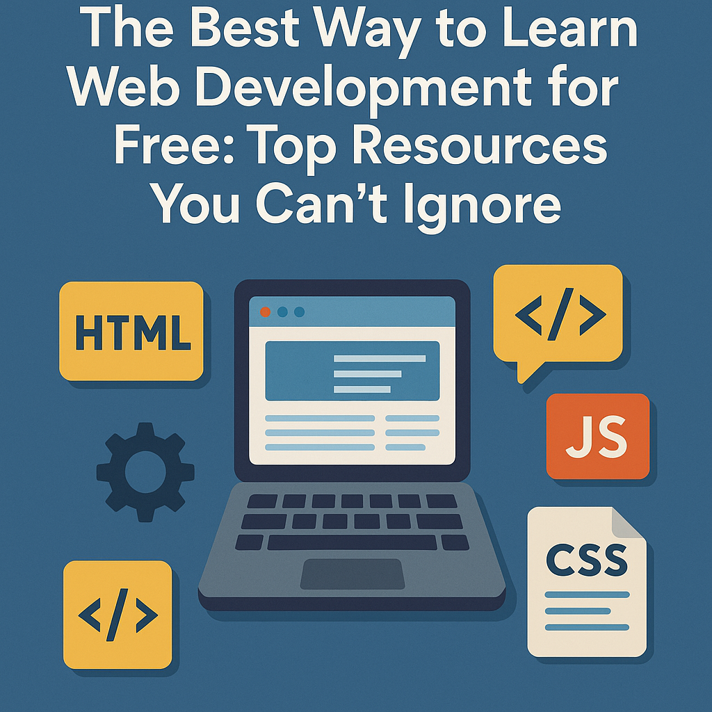 The Best Way to Learn Web Development for Free: Top Resources You Can’t Ignore