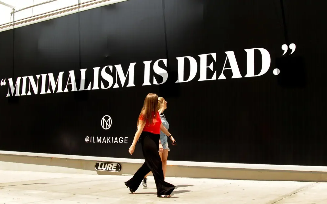 Is minimalism dead in web design?