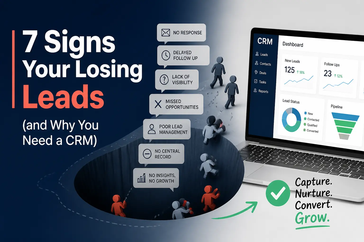 7 Signs Your Losing Leads (and Why You Need a CRM)