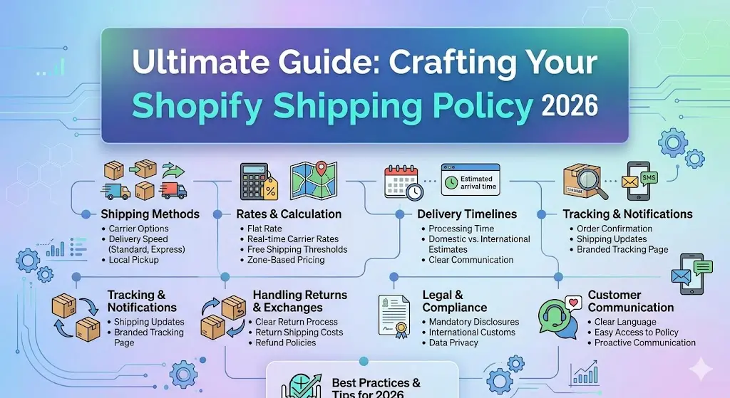 Ultimate Guide: Crafting Your Shopify Shipping Policy 2026