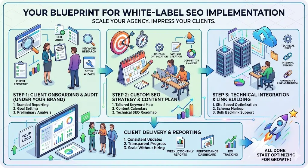 White Label SEO Implementation: Why Agencies Need Execution, Not Just Strategy
