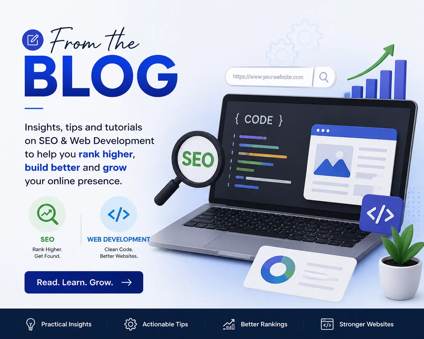 Image about from the SEO / Web development blog