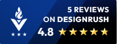BKThemes 5-stars on DesignRush