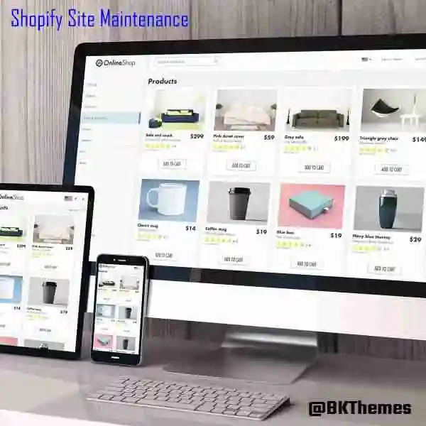 Shopify or WordPress Website Maintenance