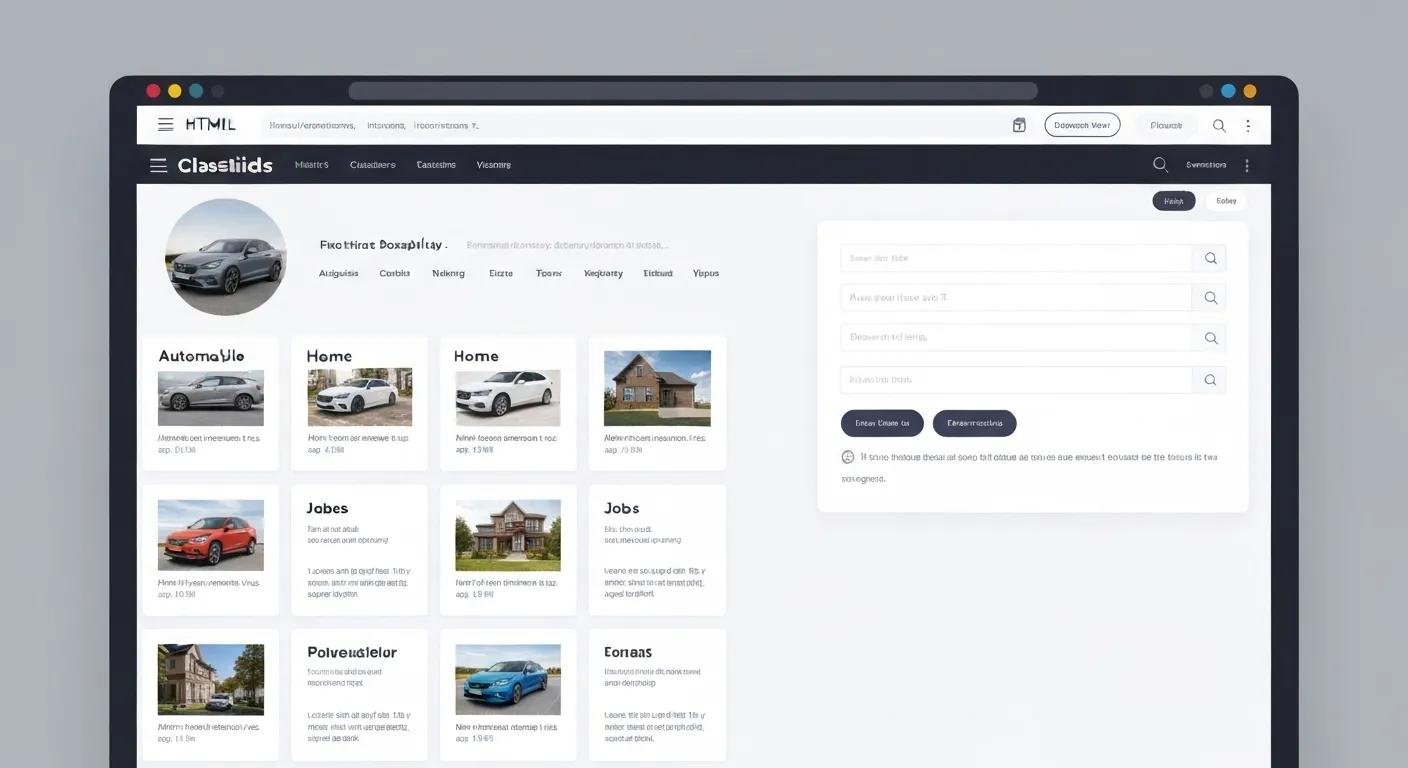 Classifieds HTML5/Bootstrap5 Template