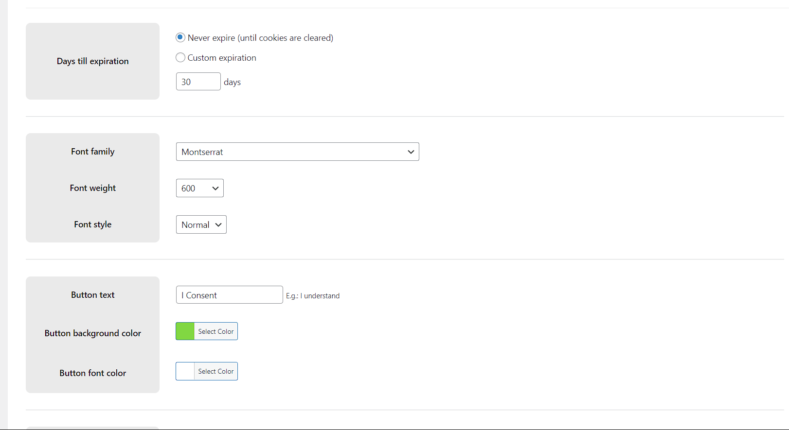 Dynamic Block Enhancer Settings