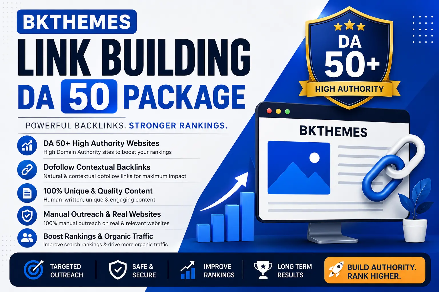 Link Building DA 50+