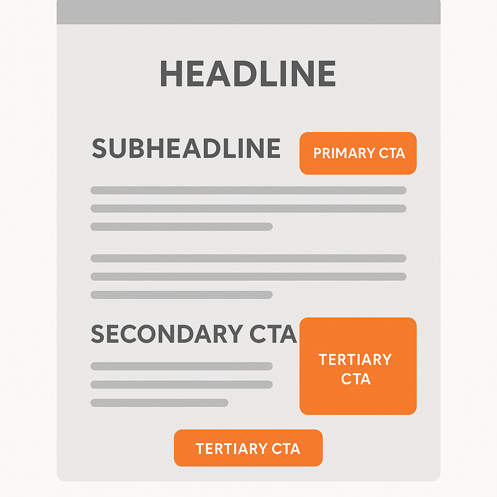 On Page SEO wireframe