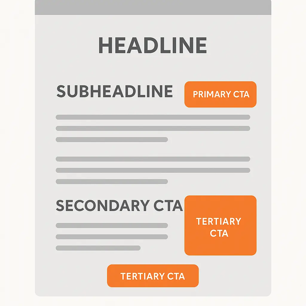 On Page SEO wireframe